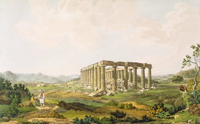 The Temple of Apollo Epicurius, plate 25 from Part 5 of 